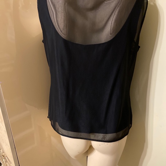 SEQUIN BLACK TOP AS SHOWN SIZE M🛍WORN ONCE🛍 - Picture 3 of 9